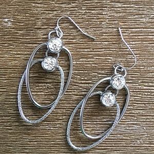Silver earrings